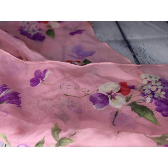 Vintage Floral Head Scarf!! - Picture 1 of 9